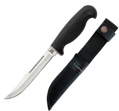 Case XX Lightweight Hunter Fixed Knife 5" Stainless Steel Blade Rubber Handle - Image 1 of 4
