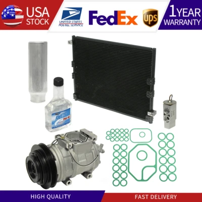 Kit de condensador, compresor, secador, sello, tubo y aceite 1996-2002 Toyota 4Runner Foto 1 de 4