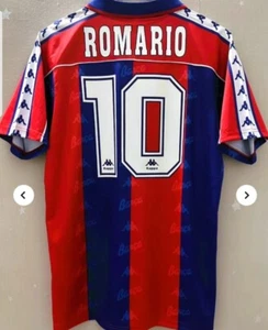 MAGLIA BARCELLONA barça Romario 93 94 CALCIO CAMISETA BARCELONA SHIRT VINTAGE - Foto 1 di 5