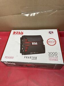 Boss Audio Systems Pd-3000 2-Channel Car Amp Open Box