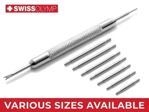 10-30mm For ORIS Watch Steel Pins Spring Bars Strap Band Buckle Clasp Tool - Picture 1 of 7