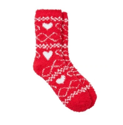 Victoria's Secret PINK Mid-calf Fluffy Fuzzy Sock - 1 pair - Image 1 of 4