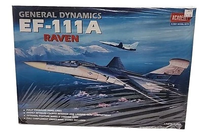 KIT ACADEMIA 1676 1/48 1:48 GENERAL DYNAMICS EF-111A RAVEN Foto 1 de 4