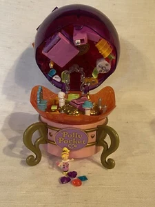 Vintage Polly Pocket Bluebird 1996 Juwel Magic Ball Polly Puppe 4 Edelsteine - Bild 1 von 23