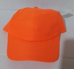Blaze Orange Hunting Ball Cap/Hat - Picture 1 of 3