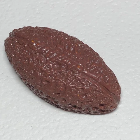Realistic FOOTBALL with Textured Surface British Bakelite Large Button Cover