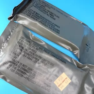Camoflaged Sterilized First Aid Field Dressing Sealed New x2 - Picture 1 of 3