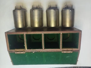 Vintage Marconi Instruments Radio Inductor Coils / Chokes 10 20 30 40 uH 50018 - Picture 1 of 6