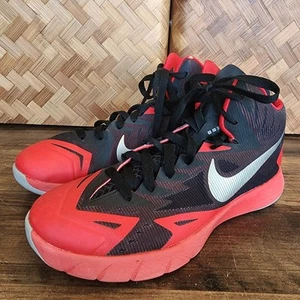 Nike Lunar Hyperquickness Herrenschuhe Größe 7,5 rot & schwarz 652777 006 Basketball - Bild 1 von 13