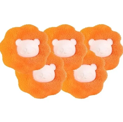 Bolas de lavandería depiladora para mascotas 5 piezas - Lavadora reutilizable recogedora de pieles - NUEVAS Foto 1 de 4