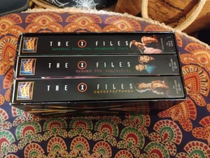 The X Files Three VHS Box Set Vintage 94 Cult Classic Sci-fi TV - Picture 1 of 9