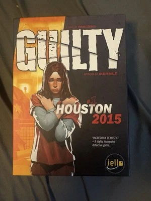 IELLO: Guilty: Houston 2015 - Cooperative Board Game, Ages 18+ - Image 1 of 4