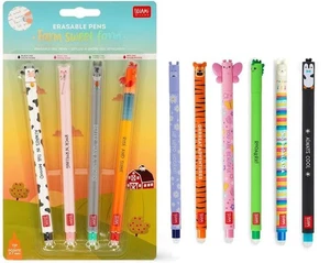 Legami Set mit 4 löschbaren Gelstiften - Farm sweet farm + 6 Freunde - Bild 1 von 15