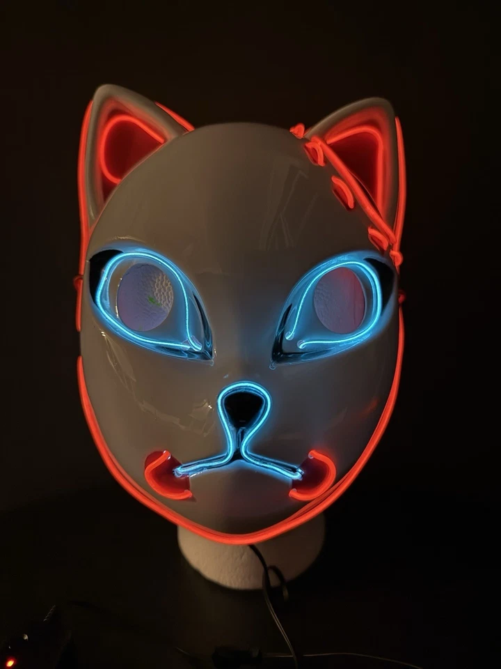 Máscara Luminosa LED Ilumina La Purga Película Juegos con disfraces Fiesta Foto 1 de 4