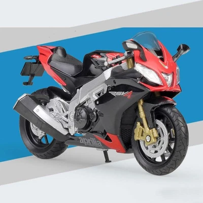 1:18 Scale Aprilia RSV 4 Factory Diecast Motorcycle Model Toy Gifts For Boys - Image 1 of 4