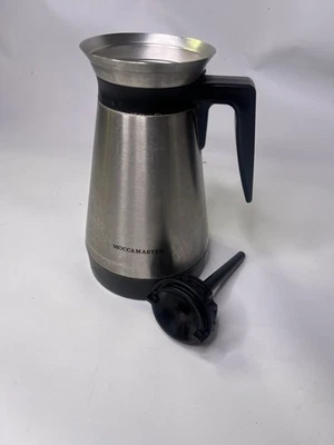 Technivorm Moccamaster 1.25 L Thermal Carafe Stainless Steel 40 Oz With Caps - Image 1 of 4