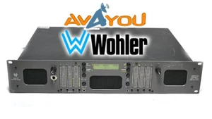 Monitor de altavoz de audio digital/analógico Wohler AMP2-S8DA AES EBU 8 CANALES LED medidor - Imagen 1 de 8