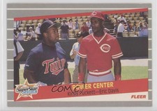 1989 Fleer Super Star Specials Kirby Puckett Eric Davis #639 HOF