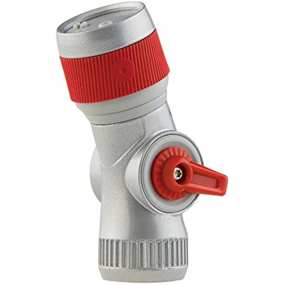 Gilmour 847712-1002 Watering Pro Utility Nozzle Thumb, Silver/Red - Image 1 of 1