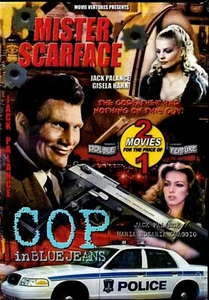 NEW DVD- JACK PALANCE DOUBLE FEATURE - MISTER SCARFACE + COP in BLUE JEANS - - Picture 1 of 2
