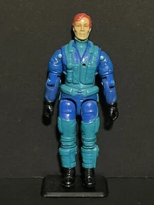 "Figura de colección 1992 Gi Joe Battle Copters As Battle Copters Pilot V2 3,75""!" - Imagen 1 de 6