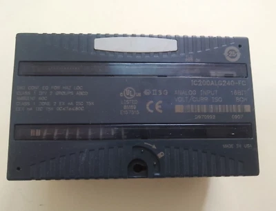 GE Fanuc IC200ALG240-FC 8-CH Versamax Analog Input Module 16bit IC200ALG240FC - Image 1 of 4