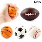 Tennis Soft Basketball Football Squeeze Toy Decompression Ball Anti Stress