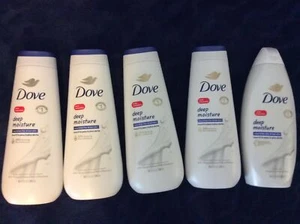 Pack of 4 DOVE Deep Moisture Nourishing Body Wash 20 oz Bottles - Picture 1 of 1