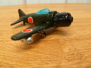 VINTAGE 1984 GoBots Zero Plane Bandai Japan MR-39 NO BOMB OR PROPELLER - Picture 1 of 9