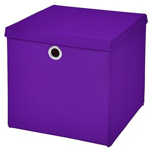 Faltbox 33 x 33 x 33 cm Aufbewahrungsbox Spielzeugkiste Kiste Faltschachtel Korb