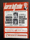 Coupe DFB 81/82 rouge-blanc Essen - Borussia Mönchengladbach + HT 1982 - Schalke