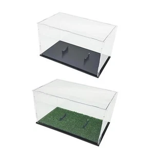 Acrylic Football Display Case Showcase Box Storage Rack for Diecast Car - Picture 1 of 13