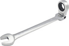 1/4 Inch Flex-Head Ratcheting Combination Wrench SAE 72 Teeth 12 Point Ratchet B
