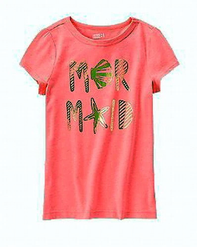 Top sirena niña Crazy 8 de Gymboree talla 7-8 conchas marinas nuevo con etiquetas Foto 1 de 1