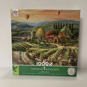 Thomas Kinkade Ceaco Puzzle 2021 1000Pc Peaceful Valley Vineyard NIB - Picture 1 of 6