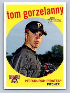 2008 Topps Heritage #460 Tom Gorzelanny Pittsburgh Pirates - NM/MT - Picture 1 of 2