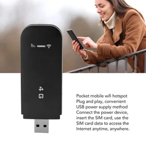 4G LTE USB Portable WiFi Router Support 10 Devices USB Portable WiFi Pocket M CB - Bild 1 von 28