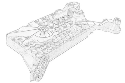 OE SKODA 5Q0 915 331K Battery Housing - Image 1 of 4