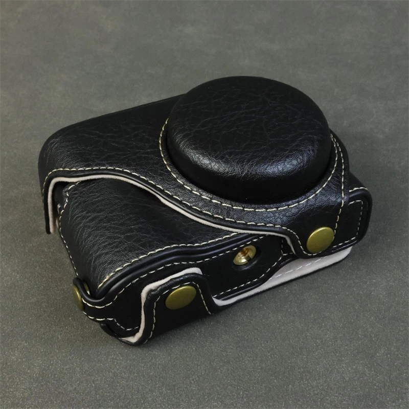 Funda de cuero HQ para cámara Panasonic ZS99 DC-TZ99 correa de agarre Foto 1 de 1