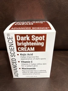 Crema iluminadora de manchas oscuras Advanced Science ácido kójico + vitamina C + niacinamida - Imagen 1 de 5