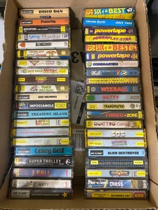 SPECTRUM ZX SINCLAIR GAMES BUNDLE APPROX 100 GAMES - UNTESTED - Afbeelding 1 van 9