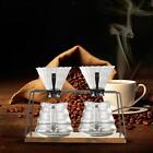 Pour Over Coffee Station With Wood Base Manual Coffee Make Portable Brewing