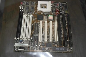Socket 7 AT motherboard PCI ISA 512 cache 430 TX PCPartner TXB820DS 35-8333-04 - Picture 1 of 10