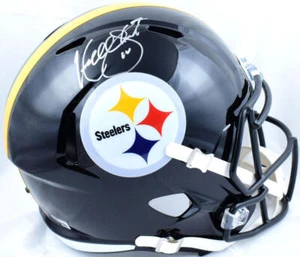 Kordell Stewart Autographed Steelers F/S Speed Helmet - Beckett W Hologram - Picture 1 of 5