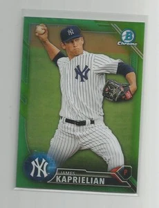 2016 Bowman Draft Chrome JAMES KAPRIELIAN Green Refractor 41/99 - Picture 1 of 1