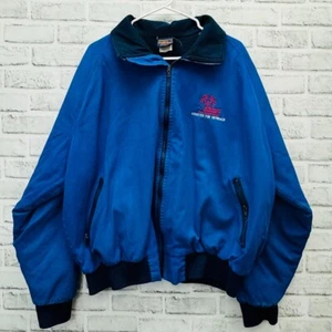 Hilton Active Apparel Special Olympics Full Zip Teton Jacket Blue Size XL - Picture 1 of 9