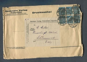 German Reich : Great large company cover from 1923 - Wolfenbüttel - Picture 1 of 1