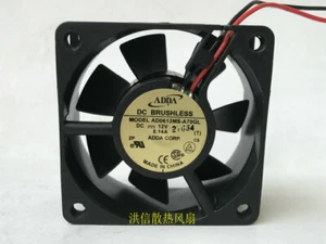 1 PCS ADDA Fan AD0612MS-A70GL DC12V 0.14A 6025 60*25MM 2 Wire - Picture 1 of 4