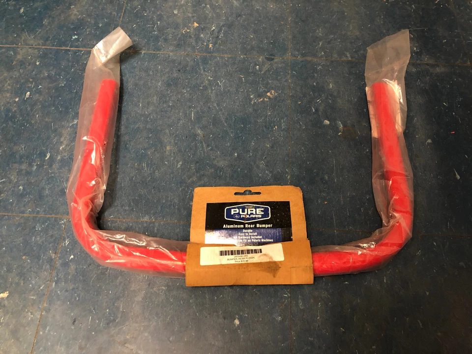 2005 Polaris Fusion 600 700 900 OEM barra de apoio traseira vermelha 05 iq dragon 06 07 - Imagem 1 de 3