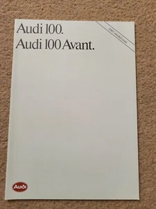 Audi 100 & Avant original car sales Brochure from 1987, 100Avant CC, CD, quattro - Picture 1 of 10